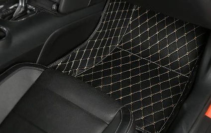 Custom made Floor Mats Installation