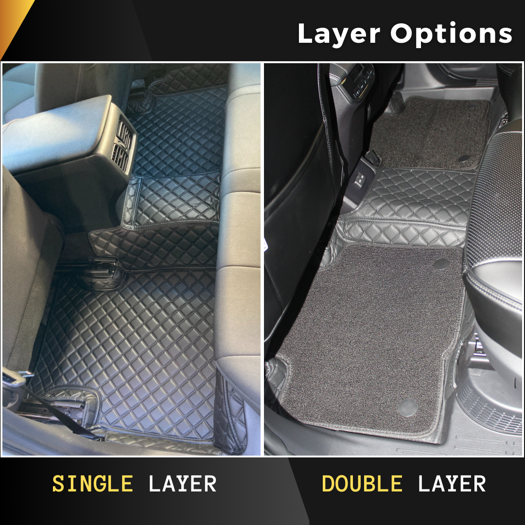 PU Leather-Isuzu Custom-made Car Floor Mat