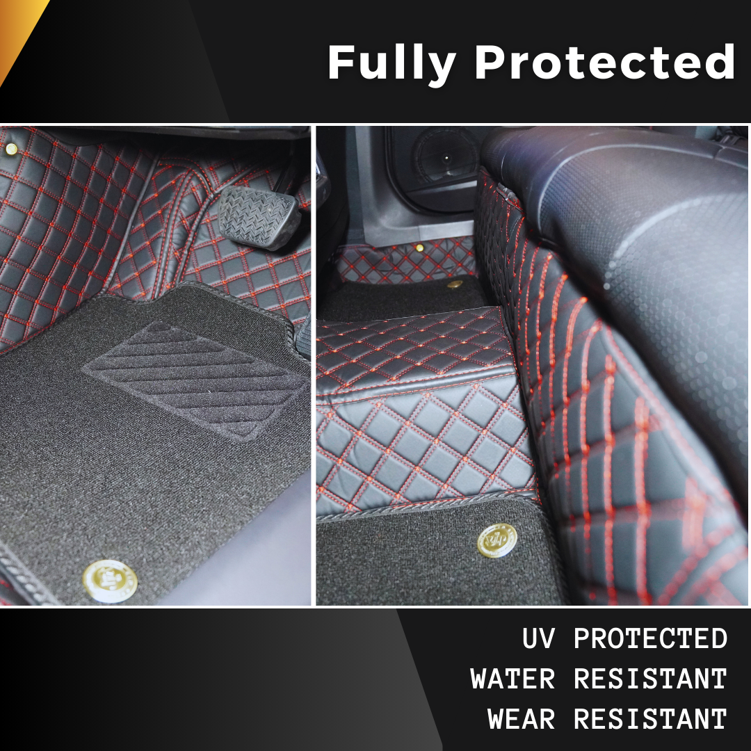 PU Leather-Isuzu Custom-made Car Floor Mat