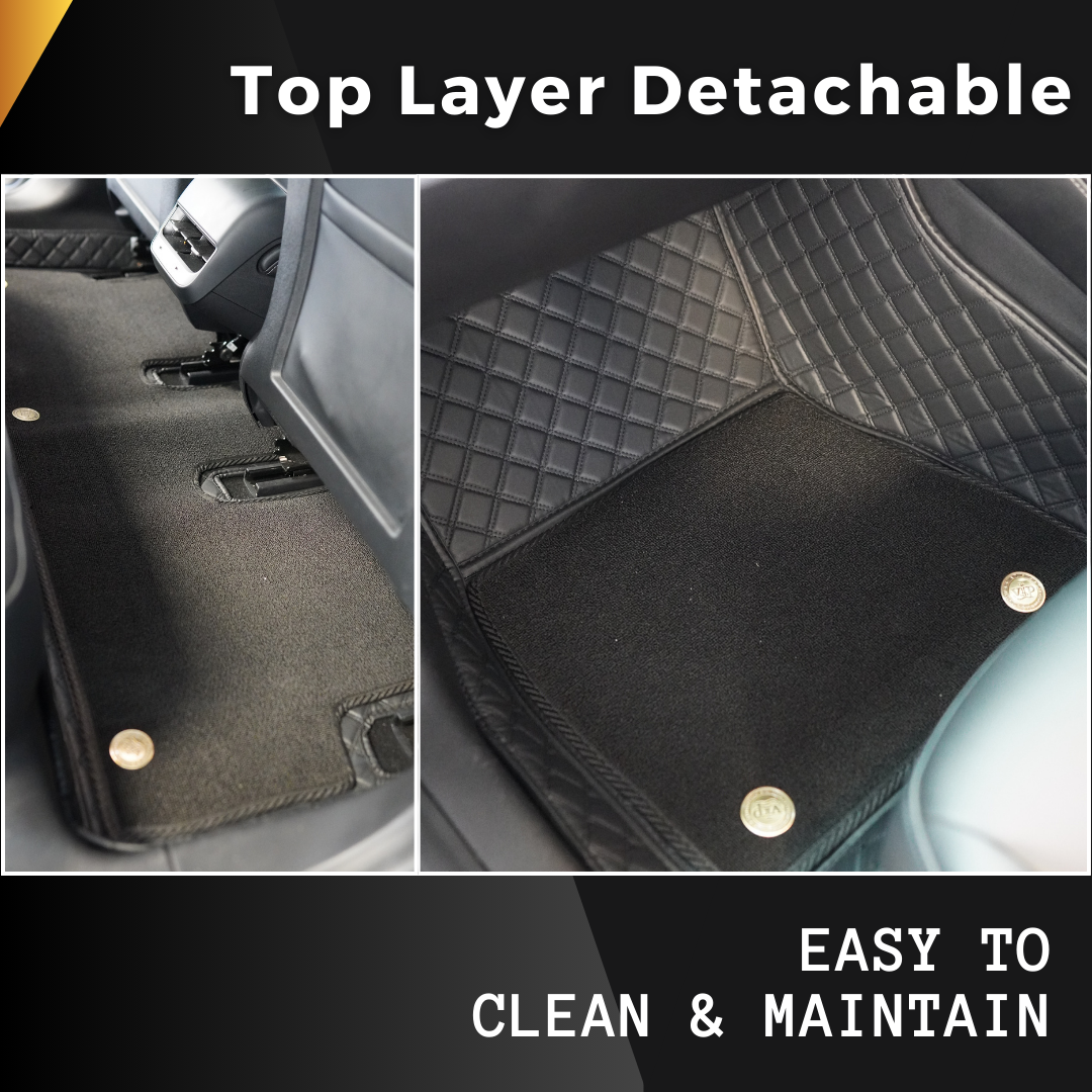 Nissan Custom-made  Car Floor Mat (PU Leather)