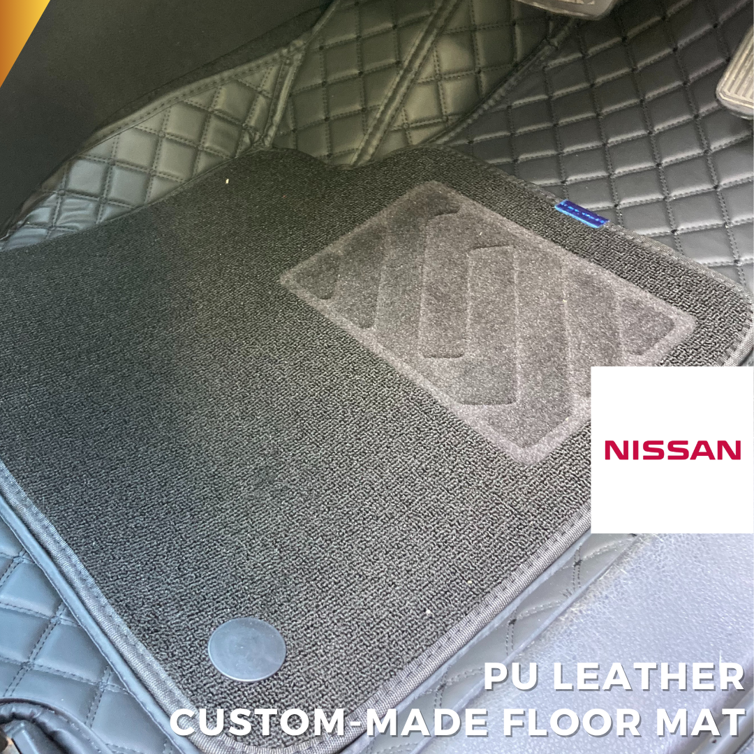 PU Leather-Nissan Custom-made  Car Floor Mat