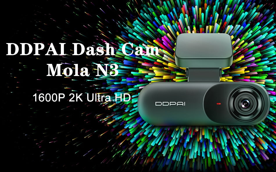 DDPAI Mola N3 Ultra HD Recording DashCam