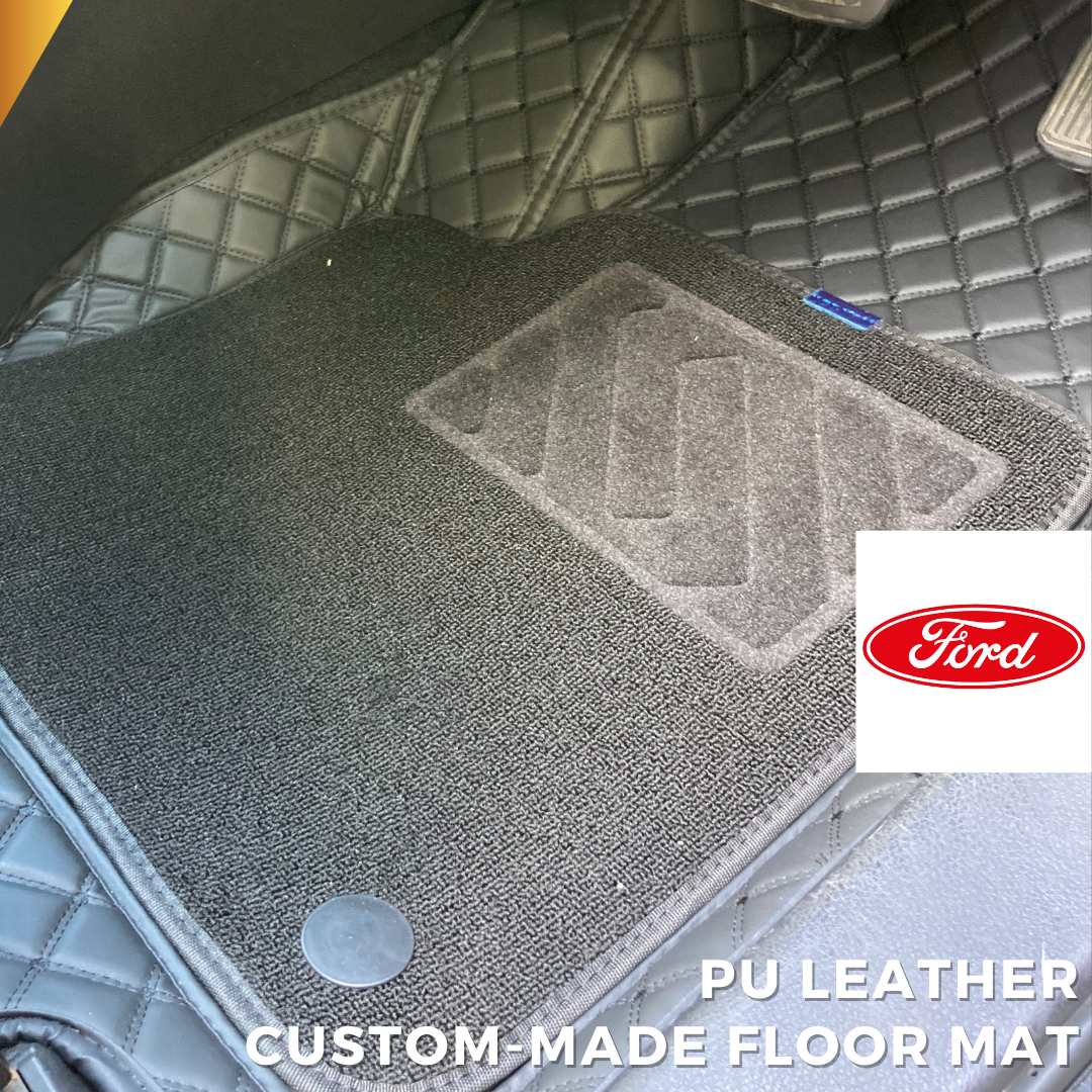 PU Leather-Ford Custom-made Car Floor Mat