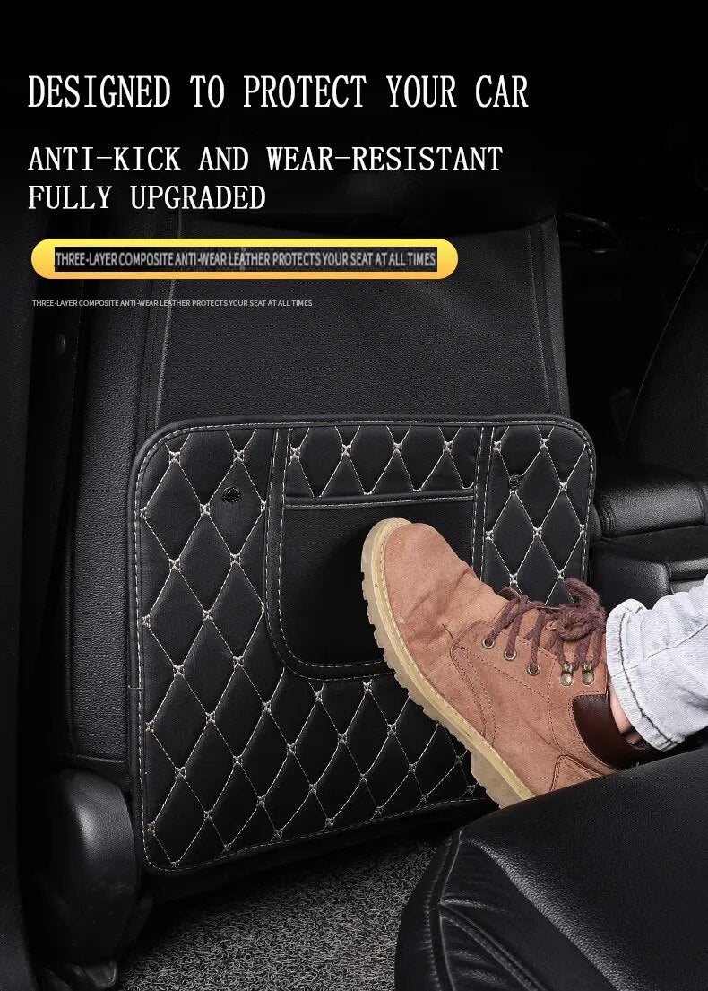 Anti Kick Pad for Car Seat Back Cover