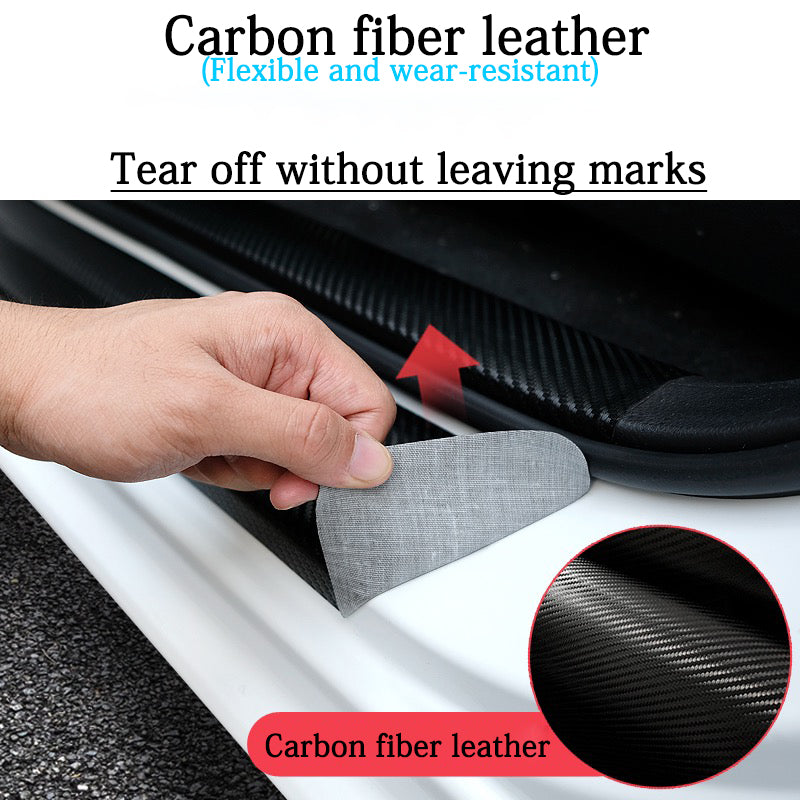 Car Boot Anti Scratch Protector (Carbon Fiber)